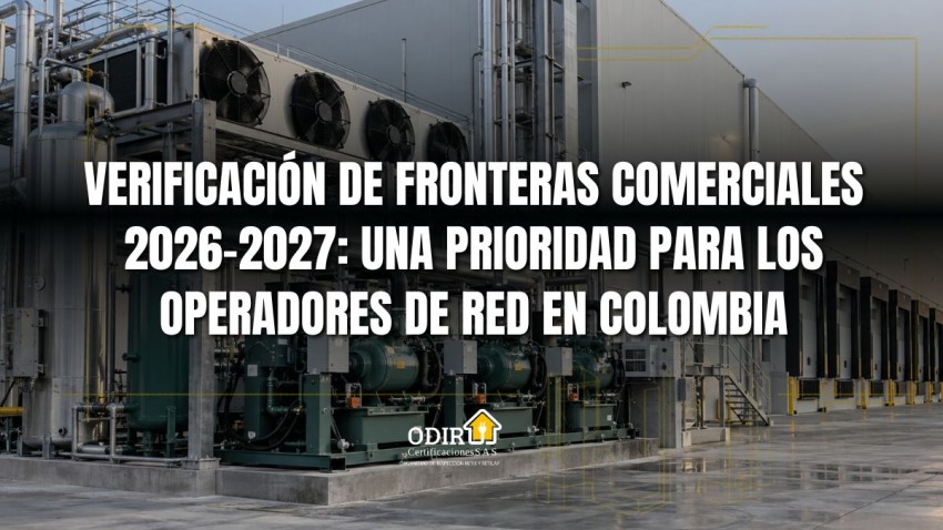 Verificación de fronteras comerciales 2026–2027: una prioridad para los Operadores de Red en Colombia