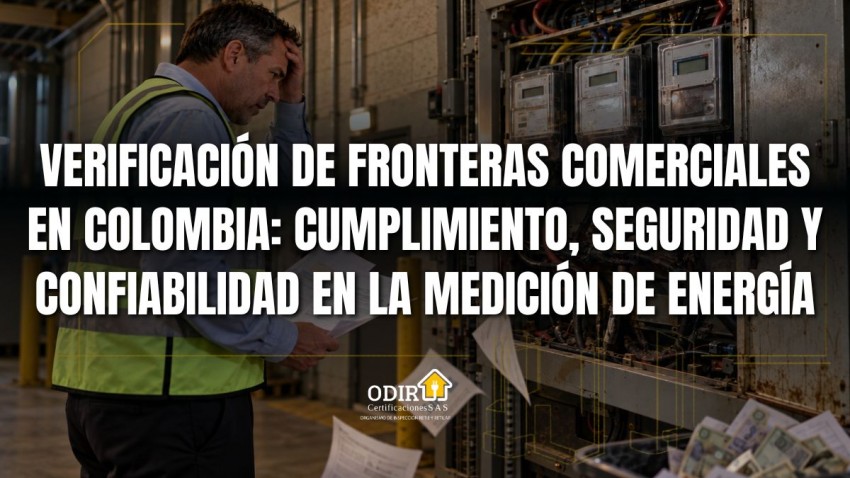 Verificación de fronteras vs. RETIE: diferencias | ODIR